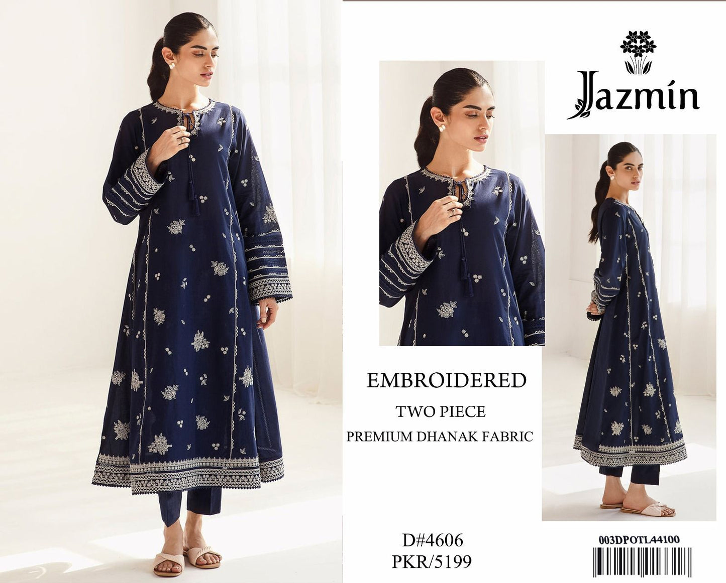 ❄️ Labasée Haya – Winter Collection | Garnet 2 Piece unstitch Dhanak Suit with Embroidery ❄️