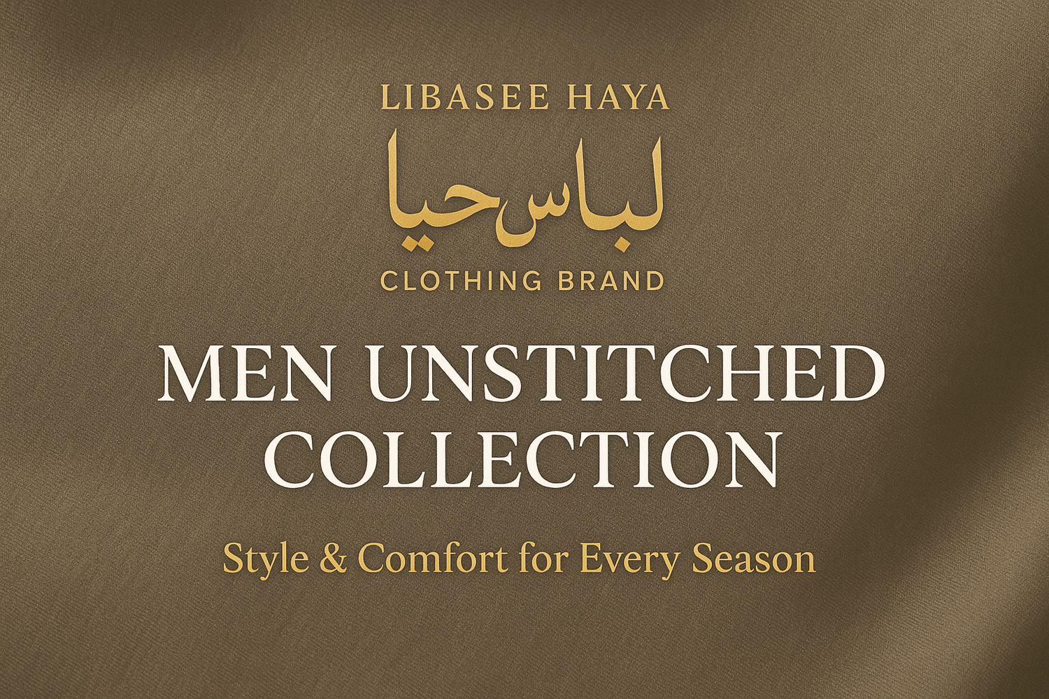 Men's Unstitched
