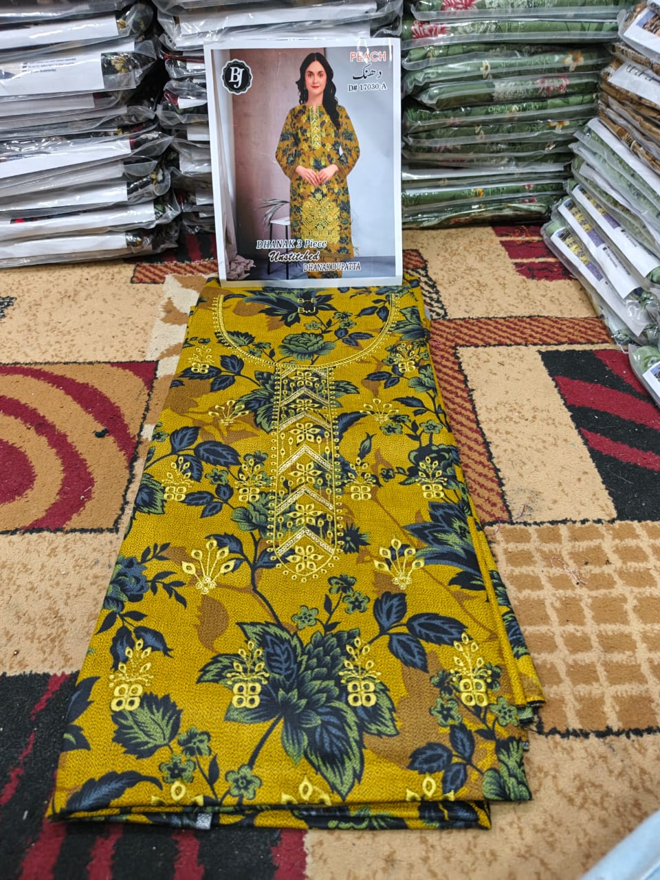 ❄ Labasée Haya – Winter Dhanak Stitched Collection | 3PC Embroidered Suit ❄