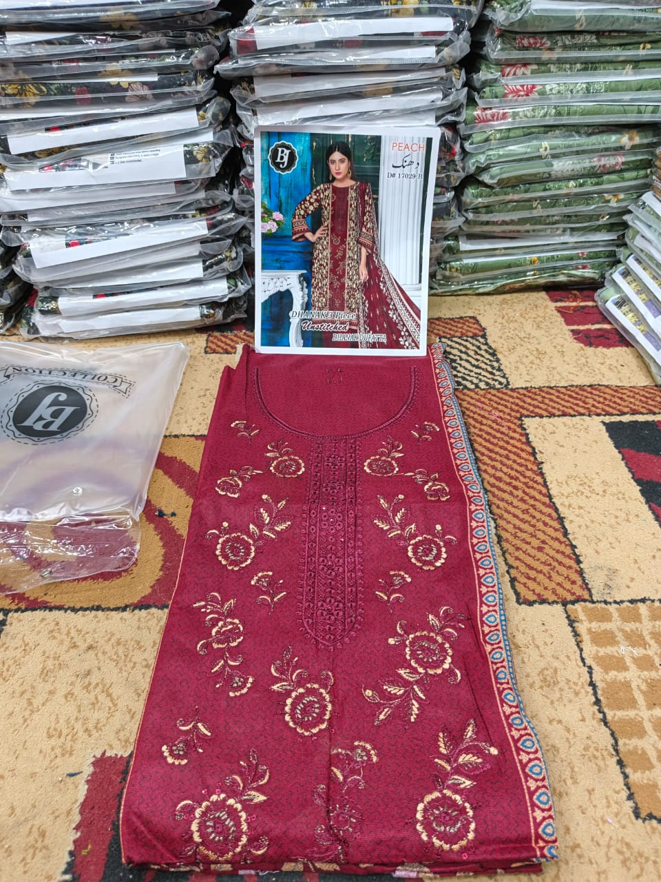 ❄ Labasée Haya – Winter Dhanak Stitched Collection | 3PC Embroidered Suit ❄