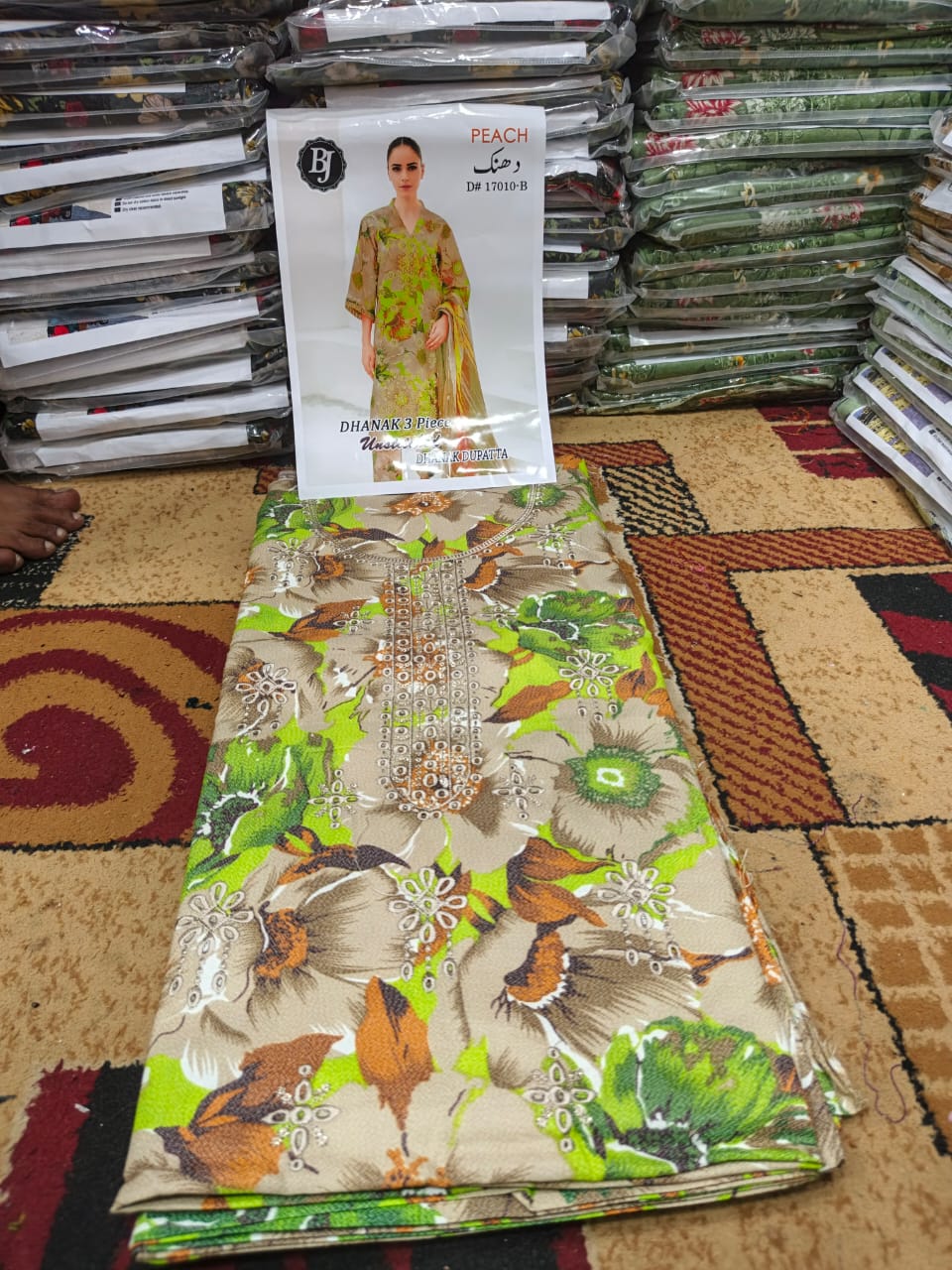 ❄ Labasée Haya – Winter Dhanak Stitched Collection | 3PC Embroidered Suit ❄