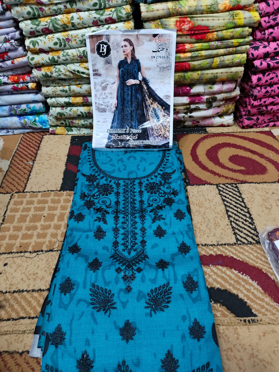 ❄ Labasée Haya – Winter Dhanak Stitched Collection | 3PC Embroidered Suit ❄