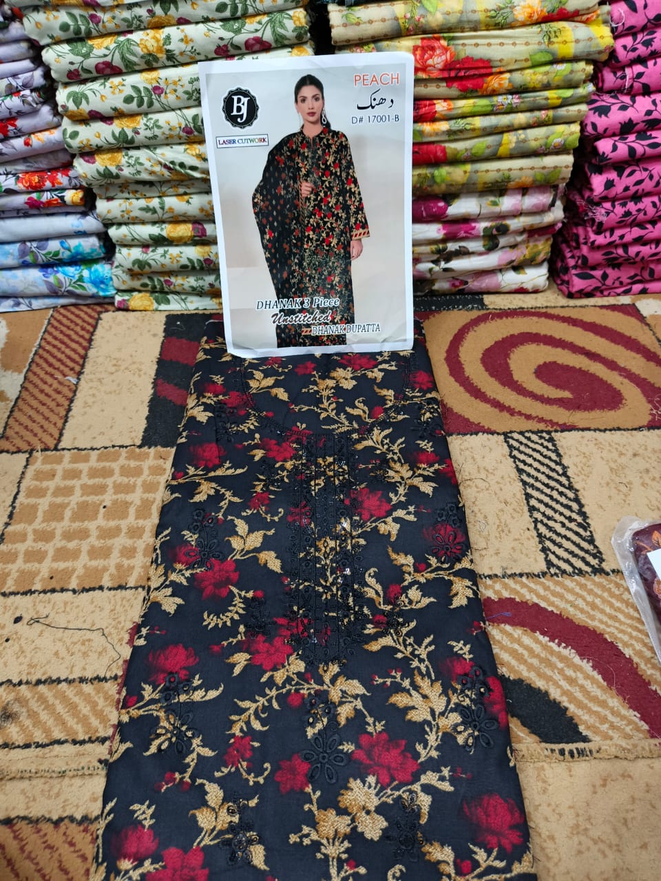❄ Labasée Haya – Winter Dhanak Stitched Collection | 3PC Embroidered Suit ❄