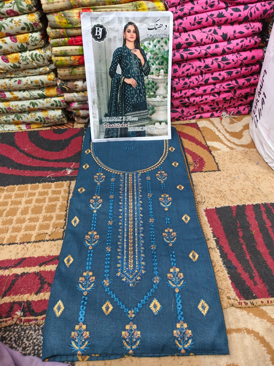 ❄ Labasée Haya – Winter Dhanak Stitched Collection | 3PC Embroidered Suit ❄