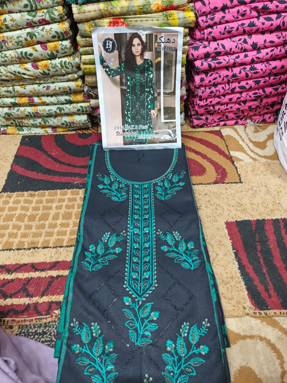 ❄ Labasée Haya – Winter Dhanak Stitched Collection | 3PC Embroidered Suit ❄