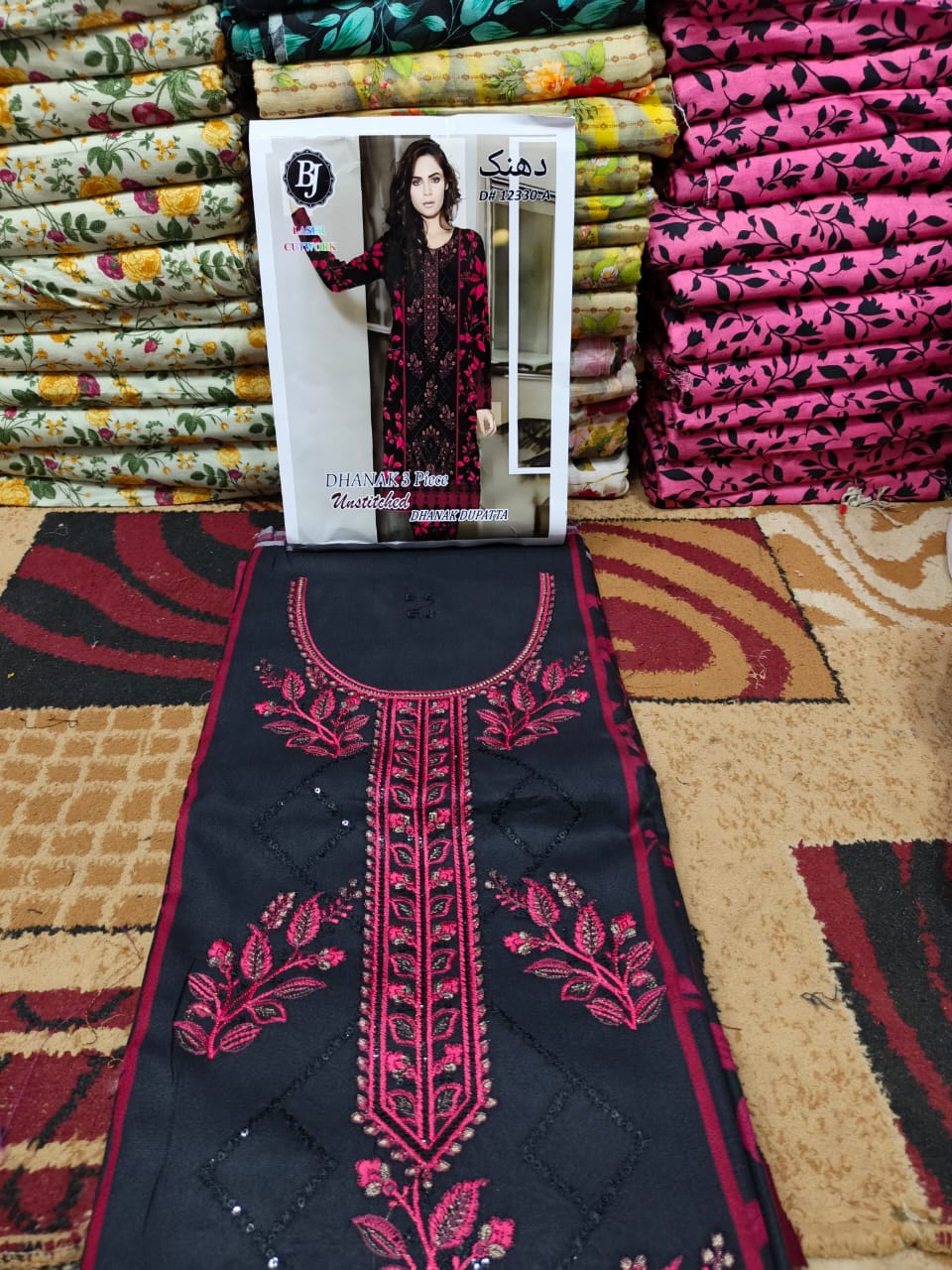 ❄ Labasée Haya – Winter Dhanak Stitched Collection | 3PC Embroidered Suit ❄