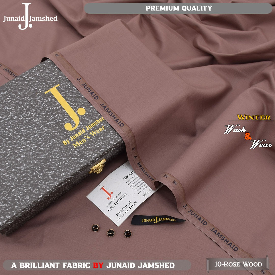 J. Junaid Jamshed – Winter Collection | Premium Wash &amp; Wear (Unstitched | 4 Meter)