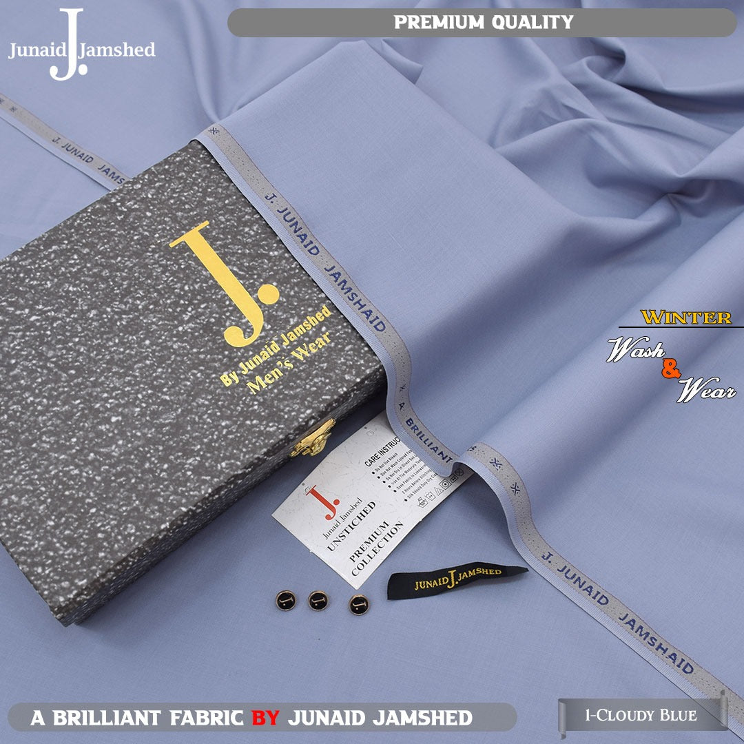 J. Junaid Jamshed – Winter Collection | Premium Wash &amp; Wear (Unstitched | 4 Meter)