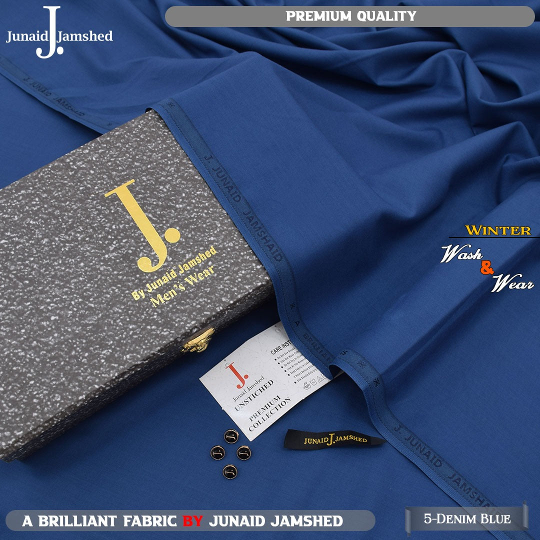 J. Junaid Jamshed – Winter Collection | Premium Wash &amp; Wear (Unstitched | 4 Meter)