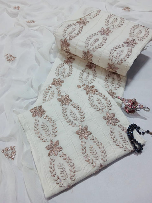 ✨ Labasy Haya – Premium Lawn with LCD Gota Work with Tarkashi 3PC Suit Hand work✨